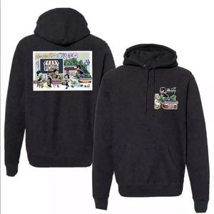 Alec Monopoly bar stool fund hoodie - L